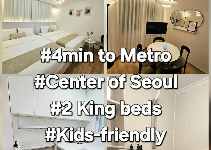 Apartment Perfect-location#명동#동대문#광화문#남산#n타워#롯데월드 Seoul
